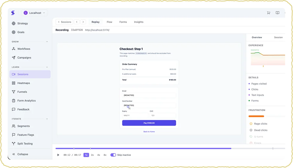 Dashboard insights preview